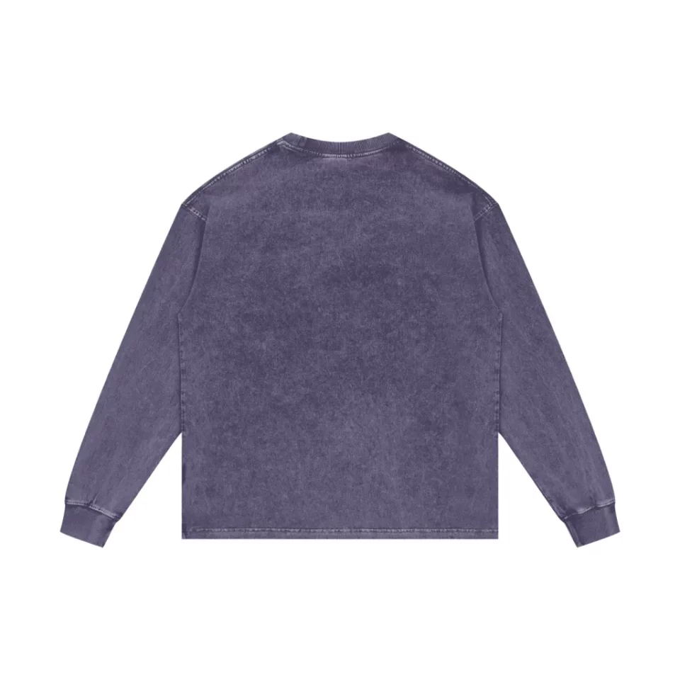 NSFW Online Shop and Clothing Unisex Acid Wash Oversize Long Sleeve T Shirt 2 1 NSFW Apparel Clothing Store