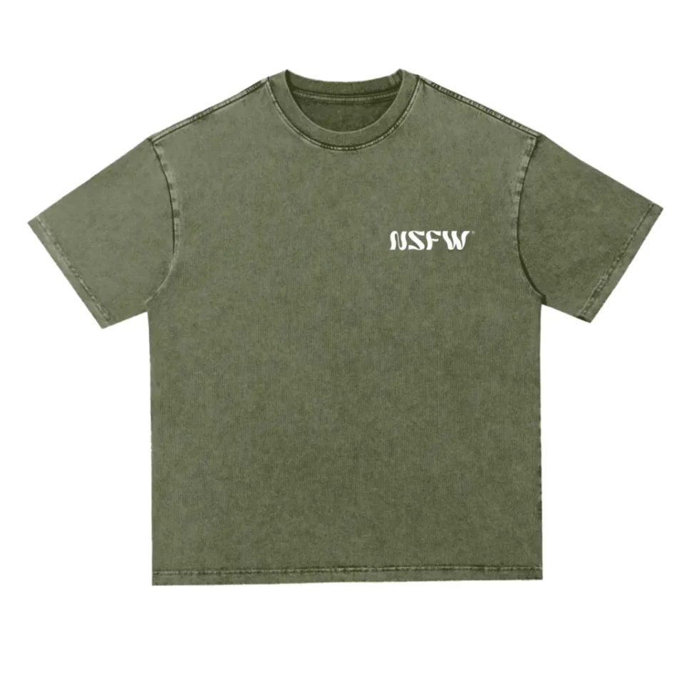 Heavyweight  Oversize Acid Wash Tee